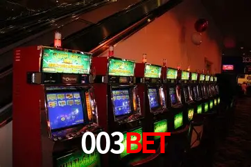 Descubra o Mundo do Cassino Online com 003bet